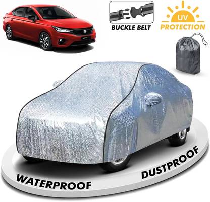CARZEX Car Cover For Honda City (With Mirror Pockets)