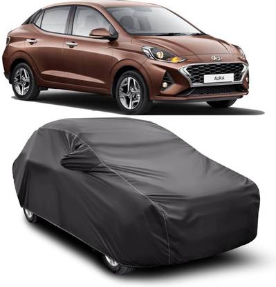JEHOVA Car Cover For Hyundai Aura (With Mirror Pockets)