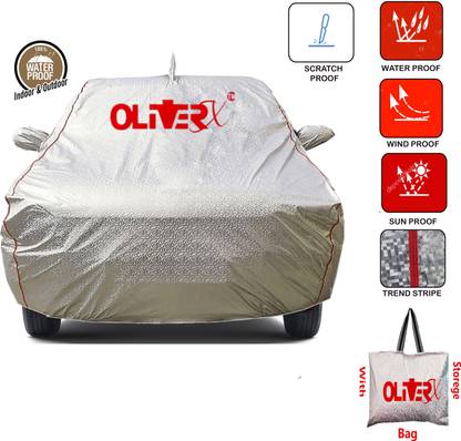 OliverX Car Cover For Fiat Abarth Avventura 1.4 T-Jet (With Mirror Pockets)