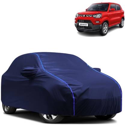 Autohaux Car Cover For Maruti Suzuki S-Presso LXI Opt Petrol (With Mirror Pockets)