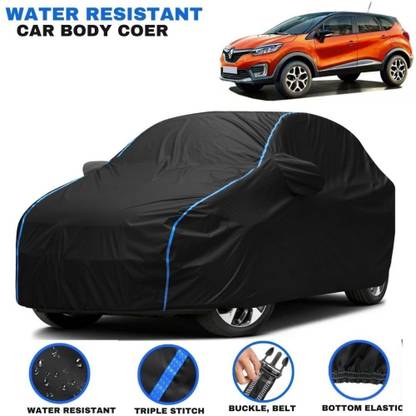 LE PRA Car Cover For Renault Captur, Captur 1.5 Diesel Platine, Captur 1.5 Diesel Platine Mono, Captur 1.5 Diesel RXE, Captur 1.5 Diesel RXE Diesel, Captur 1.5 Diesel RXL, Captur 1.5 Diesel RXT, Captur 1.5 Diesel RXT Mono, Captur 1.5 Petrol RXE, Captur 1.5 Petrol RXE Petrol, Captur 1.5 Petrol RXL, Captur 1.5 Petrol RXT, Captur 1.5 Petrol RXT Mono, Captur Platine Diesel Dual Tone, Captur Platine Dual Tone Diesel, Captur Platine Dual Tone Petrol, Captur Platine Petrol Dual Tone, Captur RXE Diesel, Captur RXE Petrol (With Mirror Pockets)