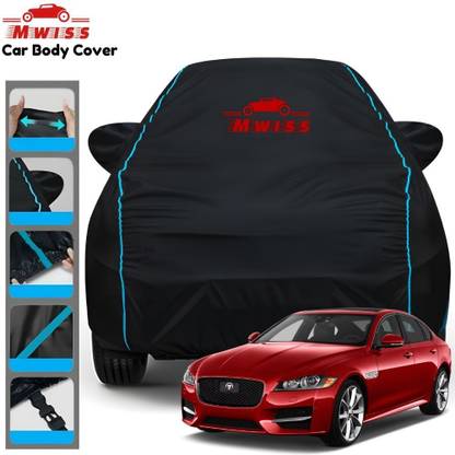Mwiss Car Cover For Jaguar XF, XF 2.0 Diesel Portfolio Diesel, XF 2.0 Diesel Prestige Diesel (With Mirror Pockets)