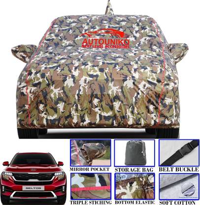 autouniko Car Cover For Kia SELTOS (With Mirror Pockets)