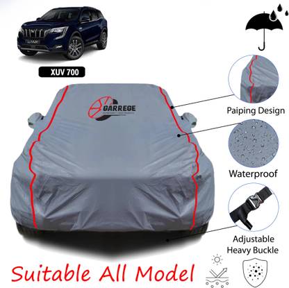GARREGE Car Cover For Mahindra XUV 700 (With Mirror Pockets)