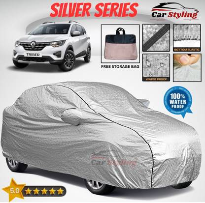 Car Styling Car Cover For Renault Triber, Triber RXE, Triber RXL, Triber RXT, Triber RXZ, Triber RXZ Petrol (With Mirror Pockets)
