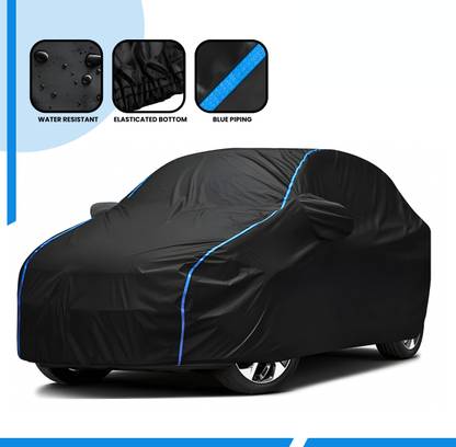 BOTAUTO Car Cover For Skoda Kushaq, Universal For Car (With Mirror Pockets)