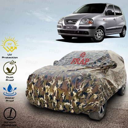 Frap Car Cover For Hyundai Santro Xing (With Mirror Pockets)