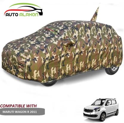 AUTO ALAXON Car Cover For Maruti WagonR (With Mirror Pockets)