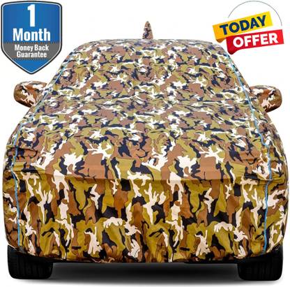 AutoTen Car Cover For Hyundai Creta, Creta 1.4 CRDi L, Creta 2020, Creta 1.6 E, Creta 1.6 VTVT S, Creta 1.6 SX (With Mirror Pockets)