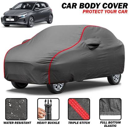 Delphinium Car Cover For Hyundai i20, i20 Active, Universal For Car, i20 Active 1.4 S (With Mirror Pockets)