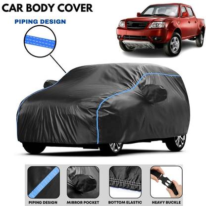 favy Car Cover For Tata Xenon, Xenon XT, Xenon XT 2.2, Xenon XT EX 4X2, Xenon XT EX 4X4 (With Mirror Pockets)