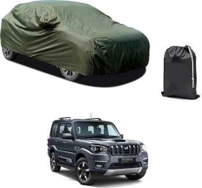 CODOKI Car Cover For Mahindra Scorpio S2 9 Seater (With Mirror Pockets)