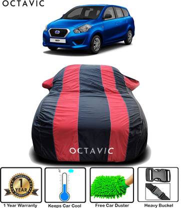 octavic Car Cover For Nissan Datsun GO D Petrol (With Mirror Pockets)