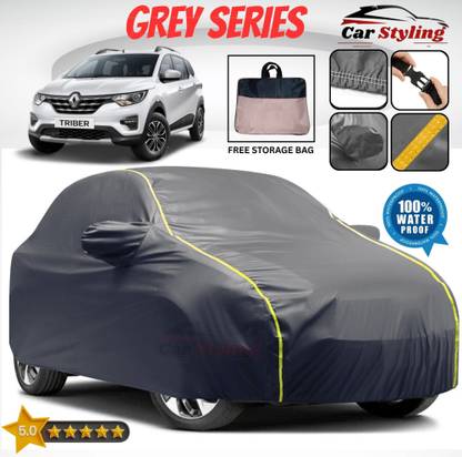 Car Styling Car Cover For Renault Triber, Triber RXE, Triber RXL, Triber RXT, Triber RXZ, Triber RXZ Petrol (With Mirror Pockets)