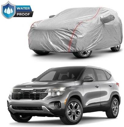 Amexride Car Cover For Kia SELTOS, Seltos HTK Plus 1.5 Diesel, Seltos GTX Plus Petrol, Seltos HTE D Diesel, Seltos HTK 1.5 Diesel, Seltos HTK Plus 1.5 Diesel, Seltos HTK Plus D Diesel, Seltos HTX 1.5 Diesel, Seltos HTX CVT 1.5 Dual Tone, Seltos HTX D Diesel, Seltos HTX G Petrol, Seltos HTX Plus AT 1.5 Diesel, Seltos HTX Plus D Diesel (With Mirror Pockets)