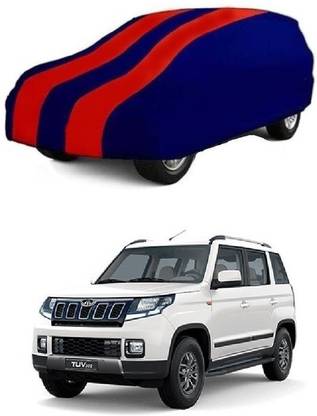 prajapati Car Cover For Mahindra TUV 300 TUV300 T4 Plus (Without Mirror Pockets)
