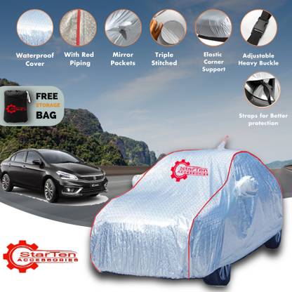 STARTEN Car Cover For Maruti Ciaz S 1.3 (With Mirror Pockets)