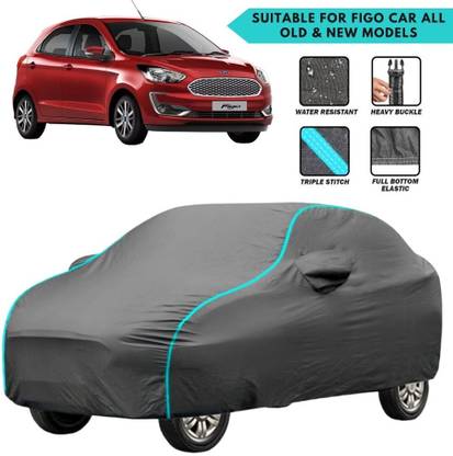 xodi Car Cover For Ford Figo, Figo 1.4L, Figo 1.2P Base MT, Figo 1.2P Trend MT, Figo 1.2P Ambiente MT (With Mirror Pockets)