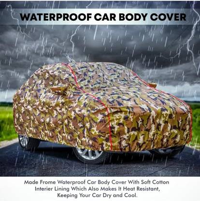 Joyosfy Car Cover For Hyundai EON 1.0 Kappa Magna Plus Optional, EON D Lite, EON D Lite Plus, EON D Lite Plus Option, EON Era Plus, EON Sportz, EON Magna Plus (With Mirror Pockets)