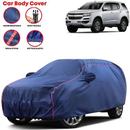 favy Car Cover For Chevrolet Trailblazer, Trailblazer LTZ 4X2 AT, Trialblazer 2.5 MT 4x2 LT, Trialblazer LTZ 4X2 AT (With Mirror Pockets)