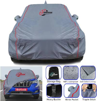 GARREGE Car Cover For Mahindra XUV 700, XUV 700 (With Mirror Pockets)