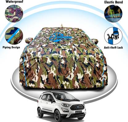 GARREGE Car Cover For Ford Ecosport (With Mirror Pockets)