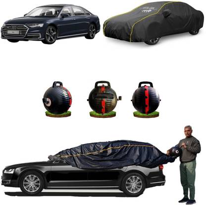 CARBLAZER Car Cover For Audi A8 L Security (Without Mirror Pockets)