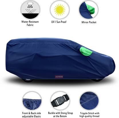 aosis Car Cover For Mahindra Scorpio S11 Diesel (With Mirror Pockets)