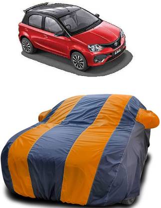 DIGGU Car Cover For Toyota Etios Liva 1.2 VX Petrol (With Mirror Pockets)