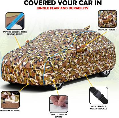 Car Styling Car Cover For Tata Altroz, Altroz EV, Altroz XE Diesel, Altroz XM Petrol, Altroz XT Petrol, Altroz XZ Petrol (With Mirror Pockets)