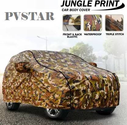 PVSTAR Car Cover For Tata Harrier (With Mirror Pockets)