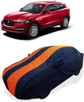 Coxtor Car Cover For Jaguar F-Pace Pure 2.0 AWD (With Mirror Pockets)