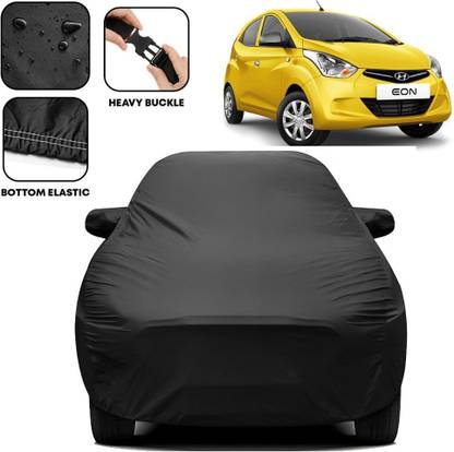 Delphinium Car Cover For Hyundai Eon, Universal For Car (With Mirror Pockets)