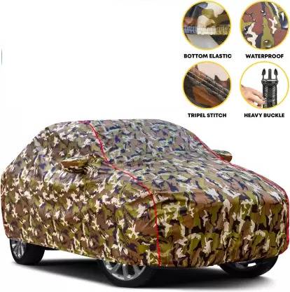 WAKLANE Car Cover For Toyota Fortuner (With Mirror Pockets)