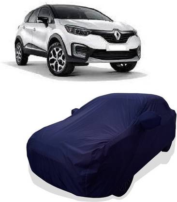 Tricway Car Cover For Renault Captur Platine Petrol Dual Tone (With Mirror Pockets)