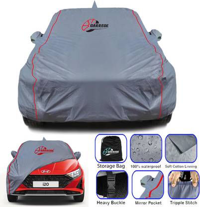 GARREGE Car Cover For Hyundai i20, i20 Elite, i20 Active 1.2 S (With Mirror Pockets)