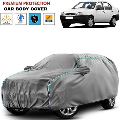 Delphinium Car Cover For Ford Ikon, Ikon 1.3, Ikon 1.3 HSC, Ikon 1.6, Ikon 1.6L, Ikon 1.8, Ikon Flair, Ikon GLX, Ikon LXI, Ikon SXI, Ikon XR3i (With Mirror Pockets)