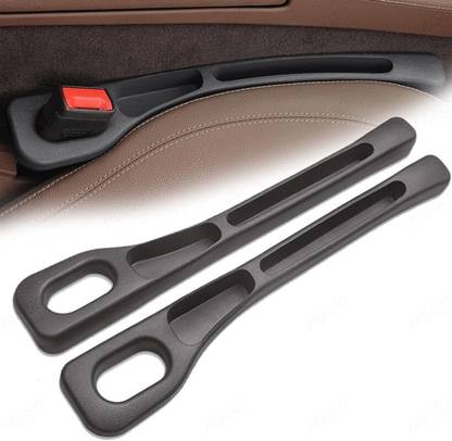 LAVITRA Car Seat Side Gap Filler Slot for Storing Phone Cards & Coins, Side Gap Plug Car Bottle Holder