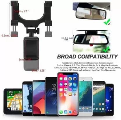 SERCUI Car Mobile Holder for Anti-slip, Dashboard, Windshield