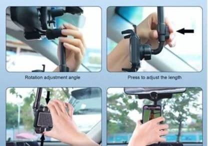 swarmshop Car Mobile Holder for Anti-slip, Dashboard, Windshield