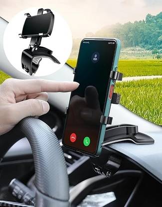 MODERNEHUB Car Mobile Holder for Clip, Dashboard, Steering