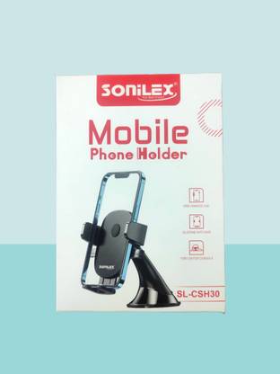 SOniLEX Car Mobile Holder for Dashboard, Windshield, Anti-slip, Clip