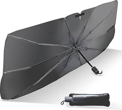 CCE Car Sun Shade Windshield Cover, Umbrella Windshield Sun Shade for Car-3 Car Curtain