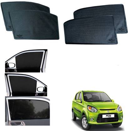 CuboDePlato Car Fix Curtain - Half Curtains Sunshade for Alto 800 New Car Curtain