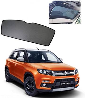 Ds enterprise Car Dicky Sun Shade/Curtain for Maruti Suzuki Vitara Brezza Models - Black Color Car Curtain