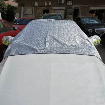 silkyfit Car Windshield Sunshade Cover Universal Magnetic Ice Snow Guard, Fits Most Cars Car Curtain