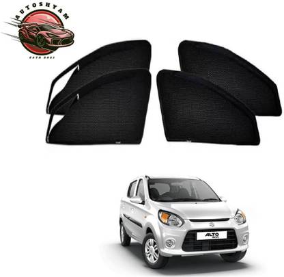 AUTOSHYAM Alto800 Premium Quality Zipper Magnetic Car Curtain For All Models Car Curtain