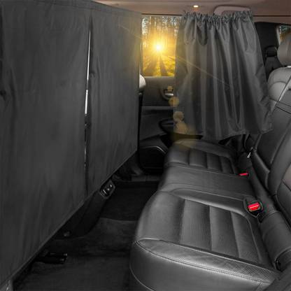 STHIRA Car Blackout Curtain Divider Privacy Sunshade Universal Fit Car Curtain