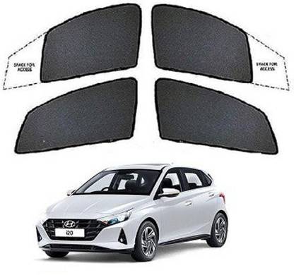 MOTOSHIELD Hyundai I20 New 2020 Half Type Car Curtain