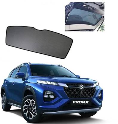 Ds enterprise Car Dicky Sun Shade/Curtain for Maruti Suzuki Fronx All Models - Black Color Car Curtain